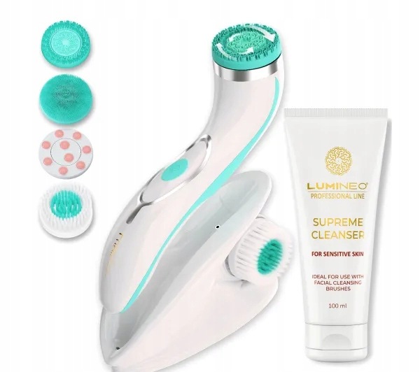 Szczoteczka do twarzy Lumineo Pro Żel do skóry wrażliwej 100ml