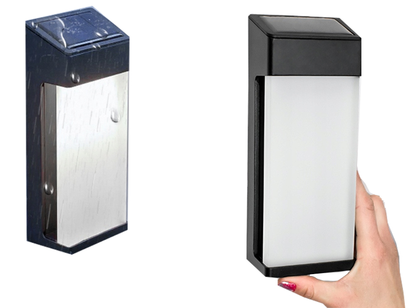 

Lampa Solarna Kinkiet na Ścianę domu IP65