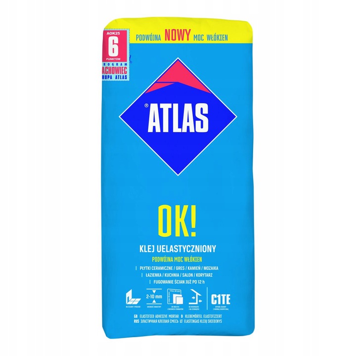 

Klej uelastyczniony Atlas Ok! 5 kg