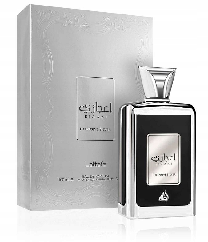 Oryginalne Perfumy Arabskie Lattafa Ejaazi Intensive Silver 100ml+GRATIS!