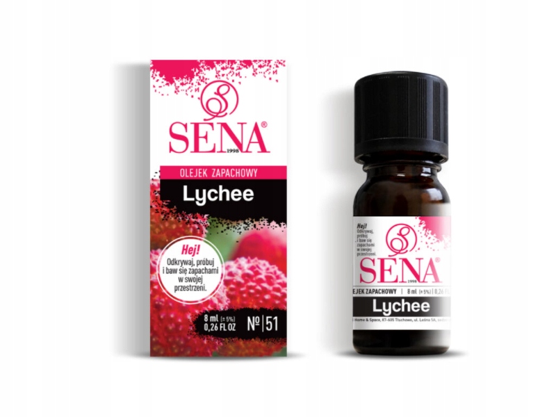 

Sena Olejek Zapachowy Zapach Lychee 8 ML NO/51