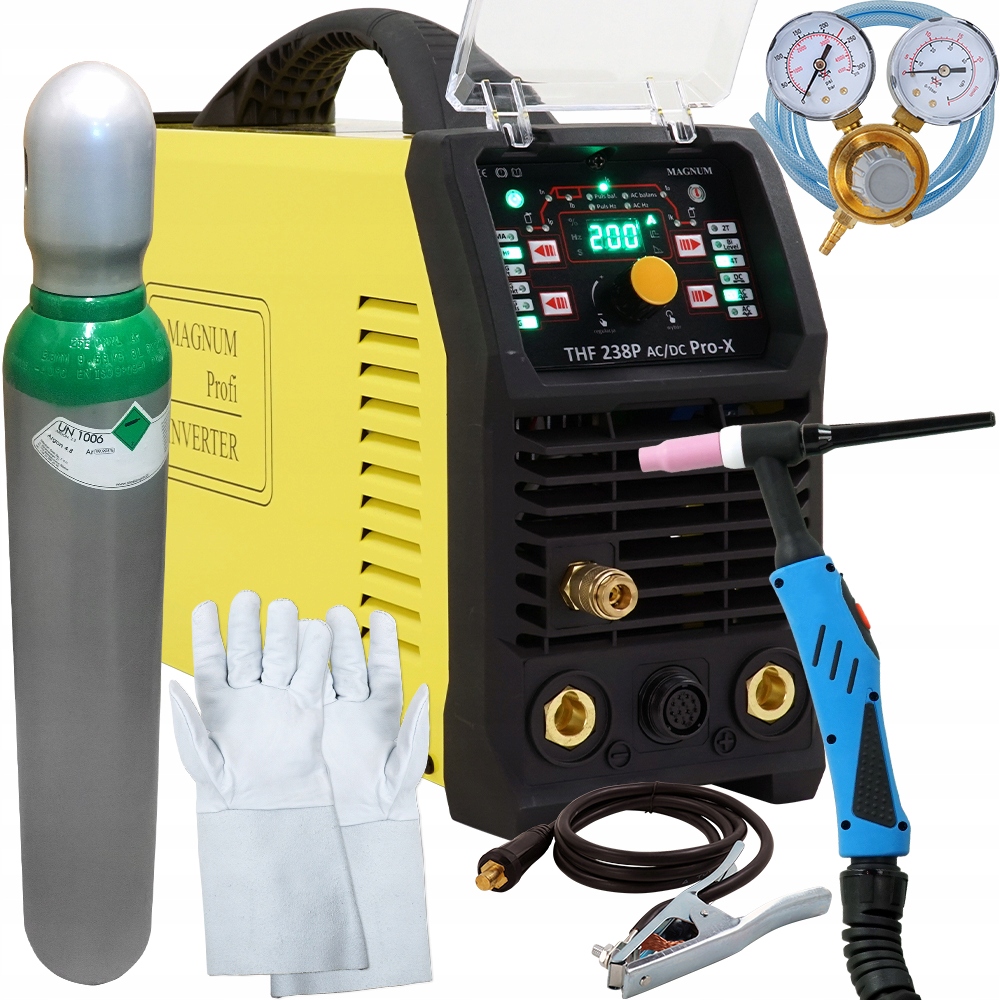 Spawarka inwertorowa TIG MAGNUM THF 238 PRO X 200
