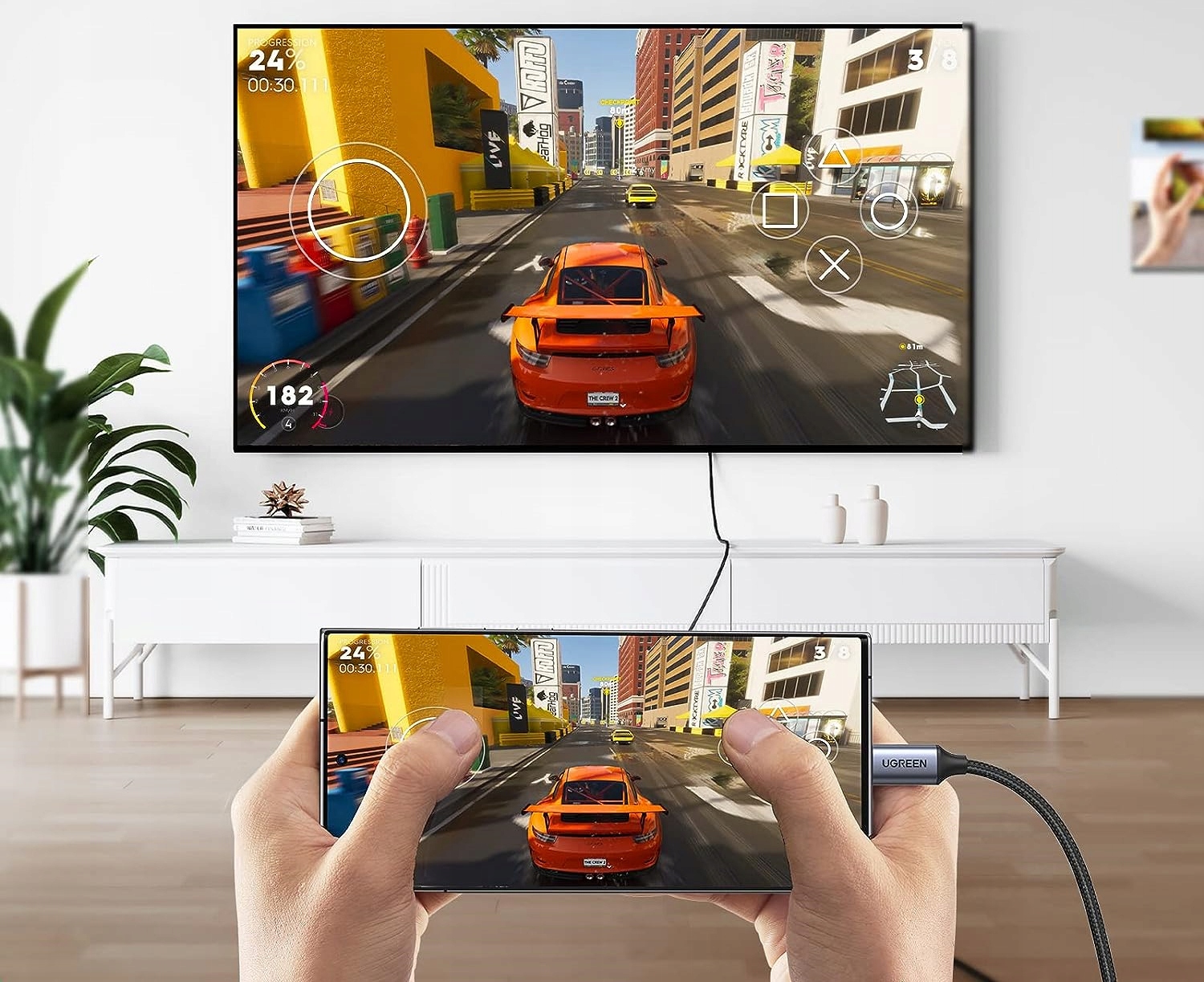 Kabel HDMI USB C Przejściówka Adapter 4K 60hz OUTLET Marka inna