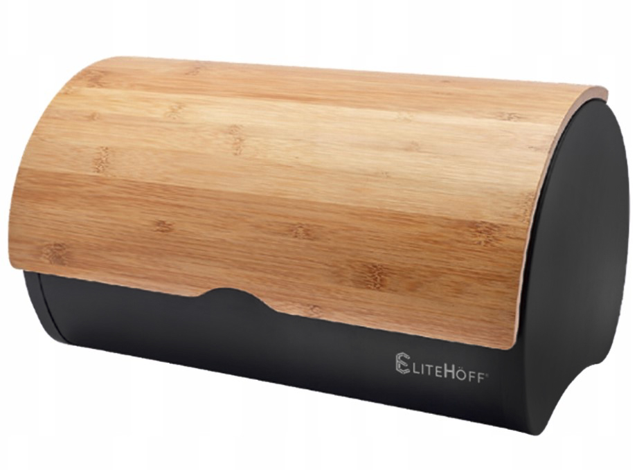 Chlebak jednoczęściowy czarny, metal