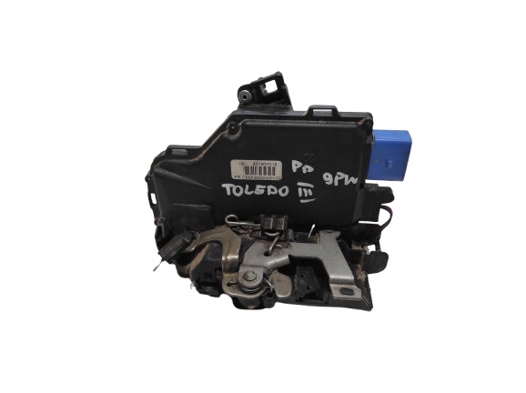 SEAT TOLEDO 3 III 04- ZAMEK PRAWY PRZÓD 9PIN 3D1837016
