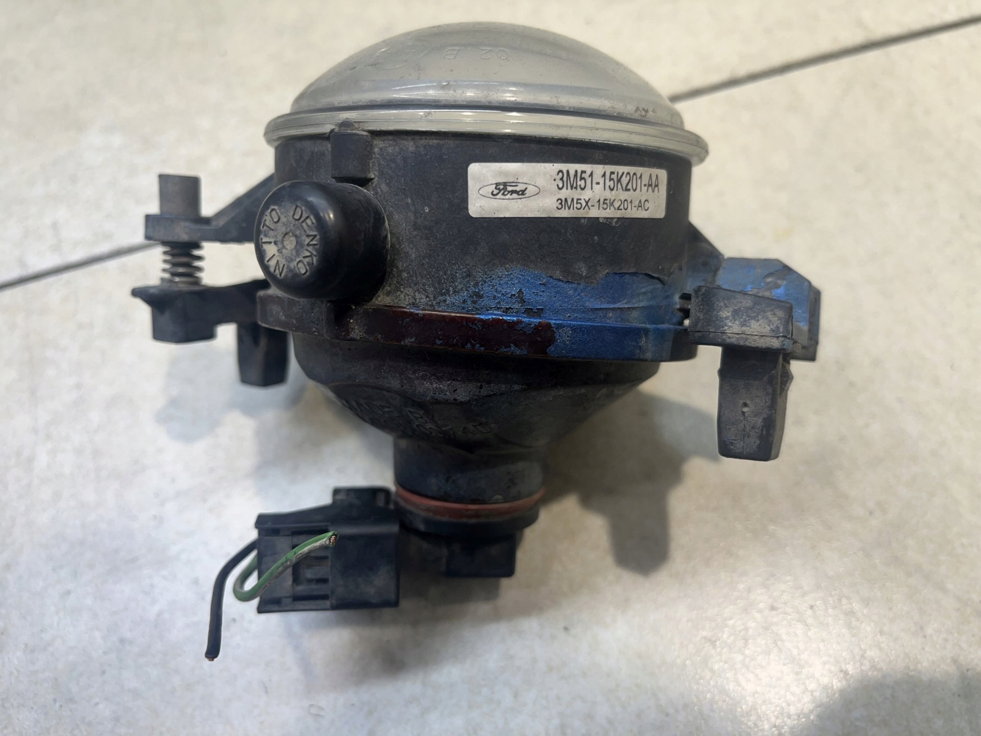 fog light right front FORD FOCUS MK2 2.0 D 3M5115K201