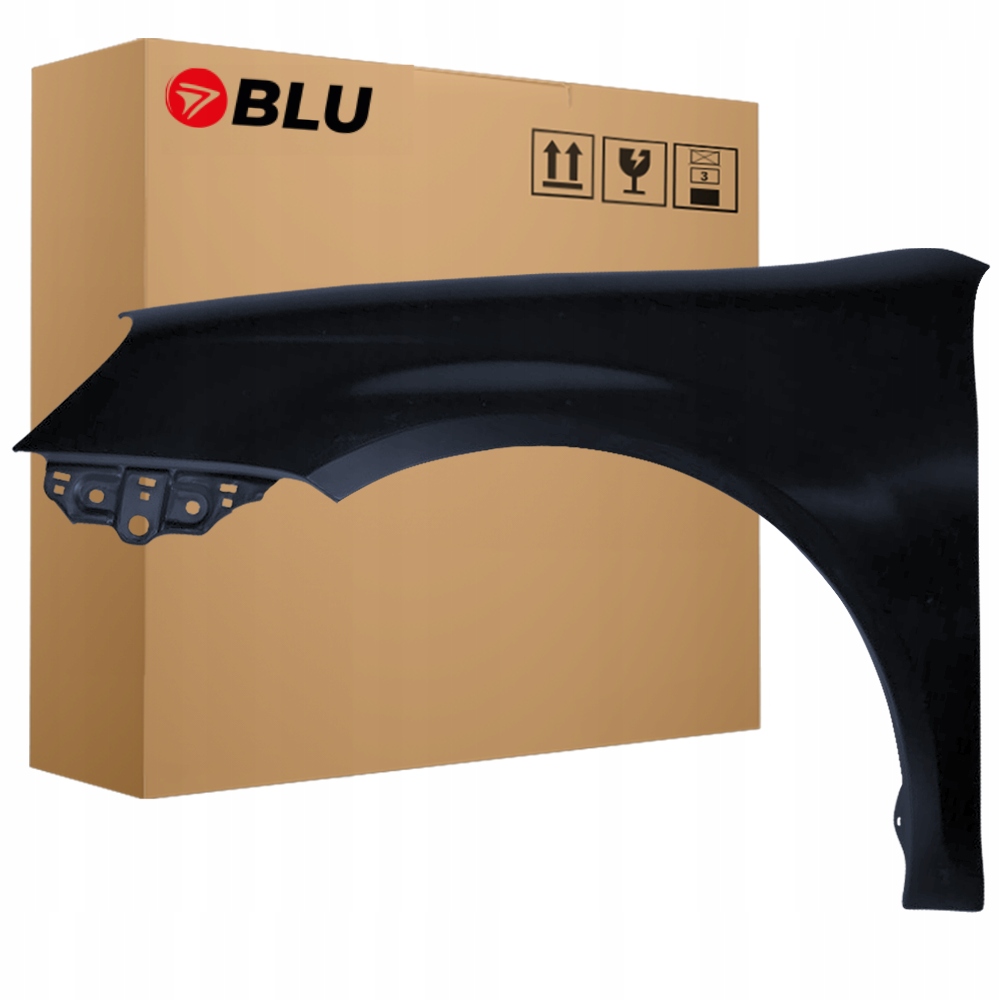 Blu Blatník Vw Golf V 5 Jetta LC9Z levý černý 03-09 přední kombi
