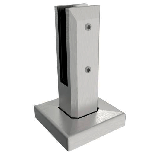 Spigot Upevňovací sloupek na sklo 12-13,5 mm 66.2 Nerezová úchytka