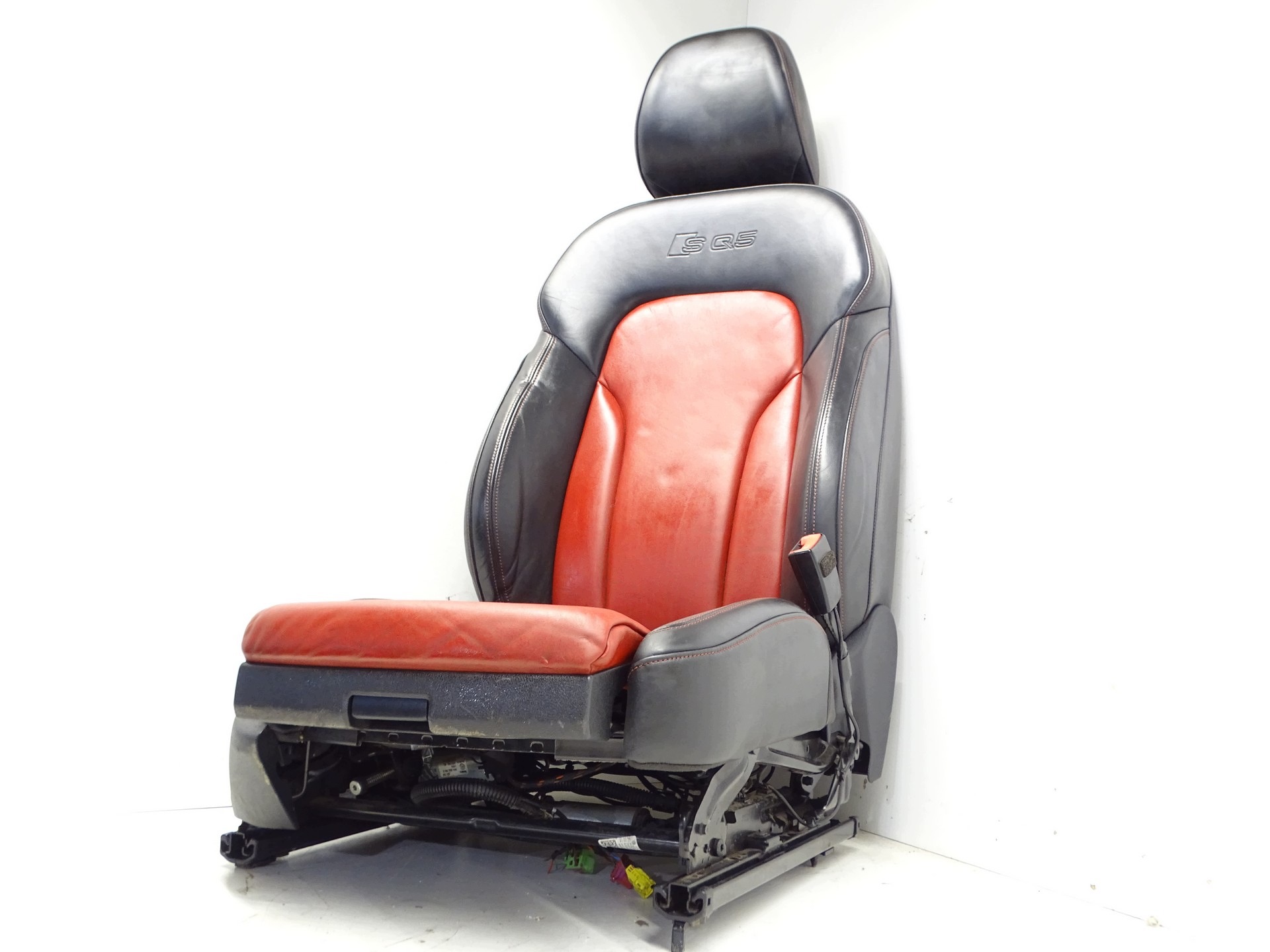 Sitze Sitz vorne Sitz heck KOMPLET Leder rote AUDI SQ5 8R