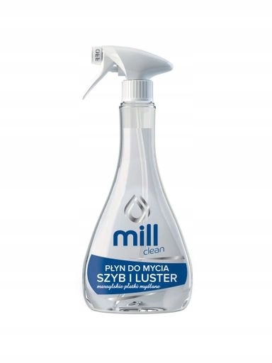 Levně 5X Mill Clean Tekutý přípravek na mytí skel a zrcadel Marseillské mýdlové vločky 555 ml