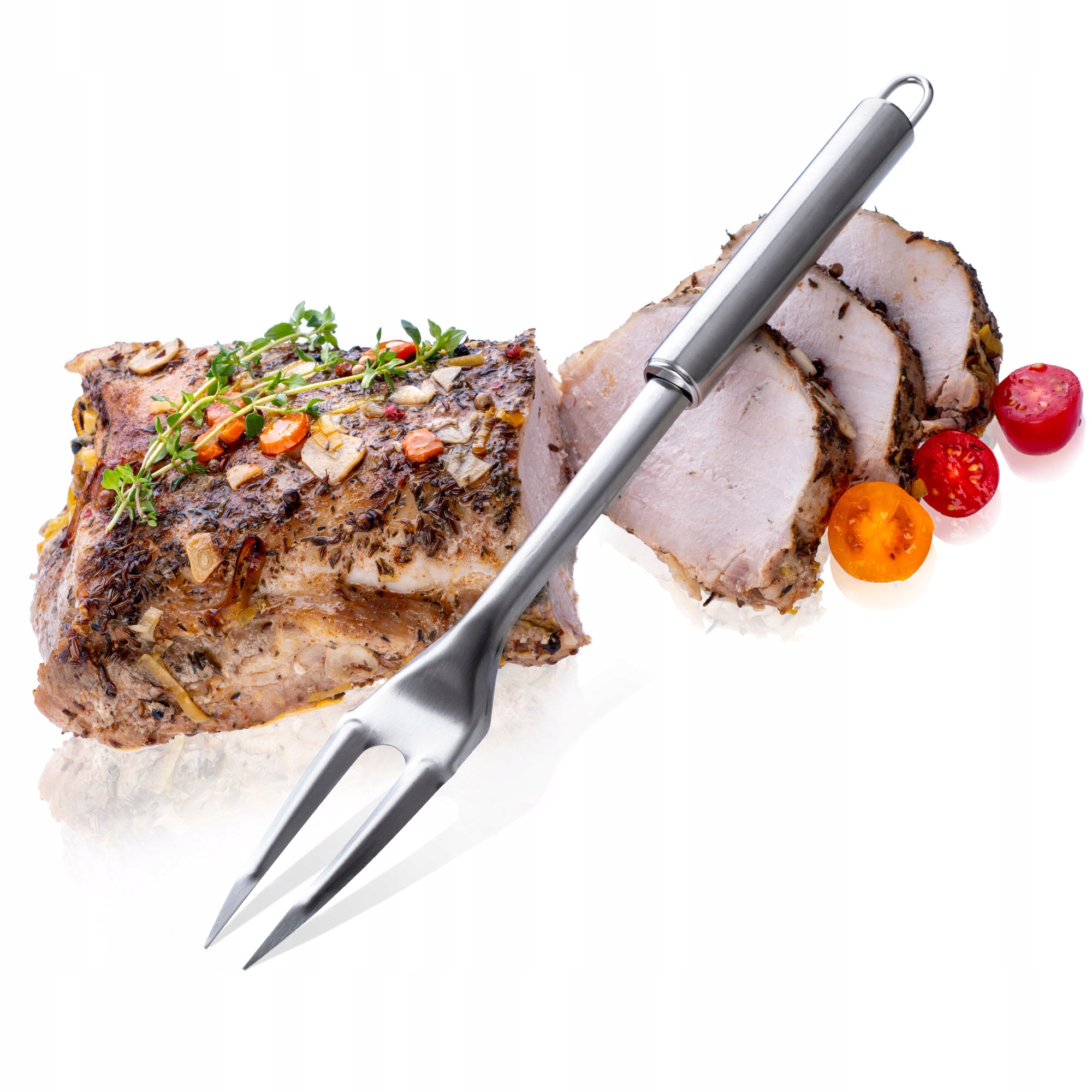 WIDELEC WĘDLIN DO MIĘSA GRILL STAL NIERDZEWNA 33cm Linia Stalowe