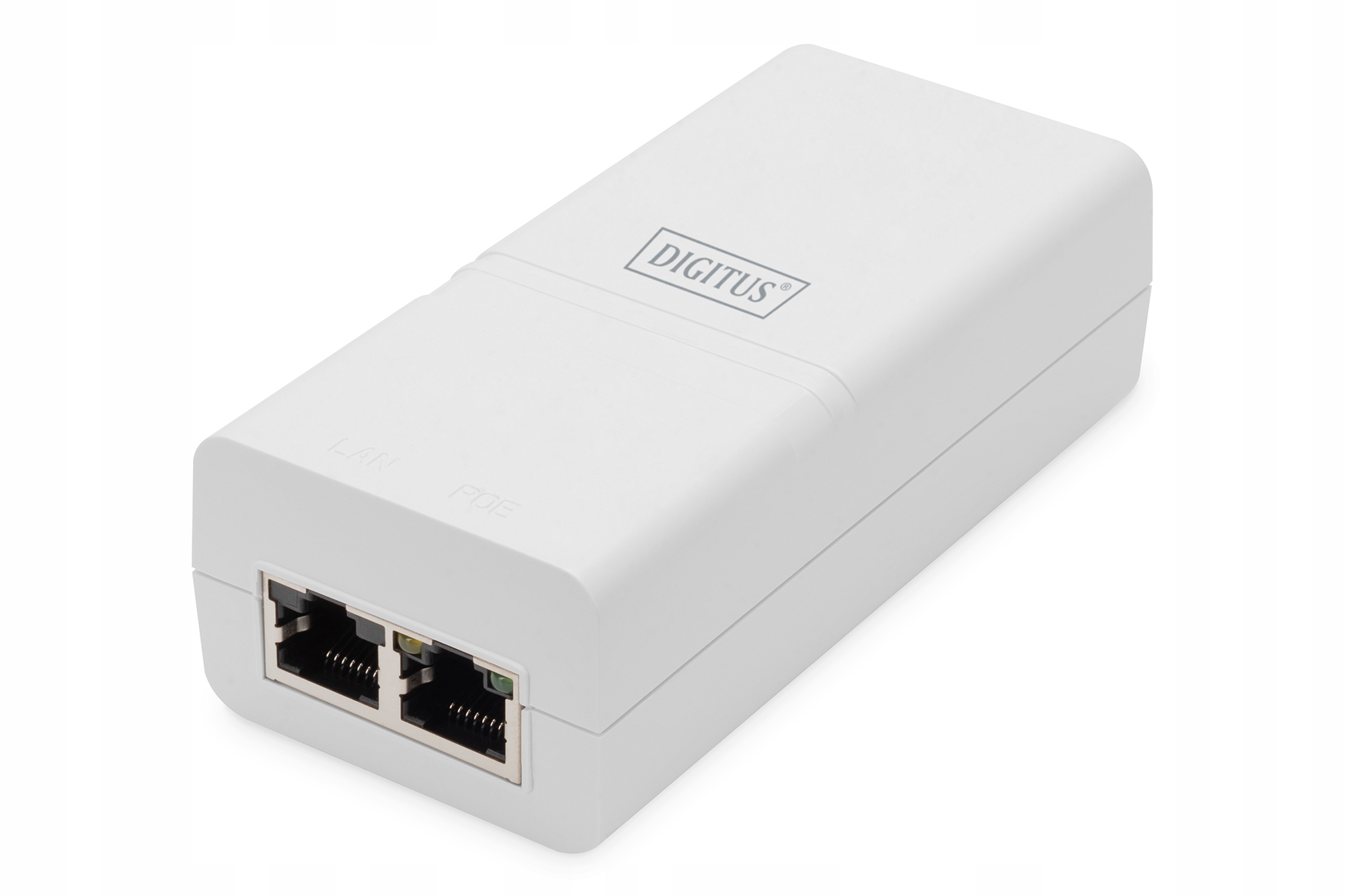 Digitus Aktywny Zasilacz PoE+ Gigabit 802.3at IP40