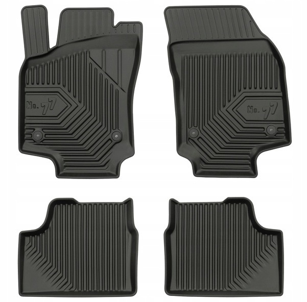 Koberce Gumové Opel Astra G 1998-2009 Korytka 77