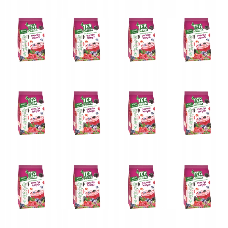 Čajový nápoj s příchutí lesních plodů Tea Drink 300 g X12