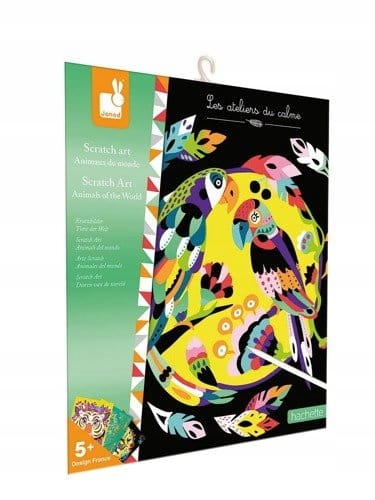 

Janod Zestaw kreatywny Do zdrapywania Zwierzęta