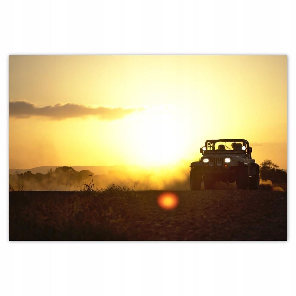 

Plakat 93x62 Pustynia Terenówka