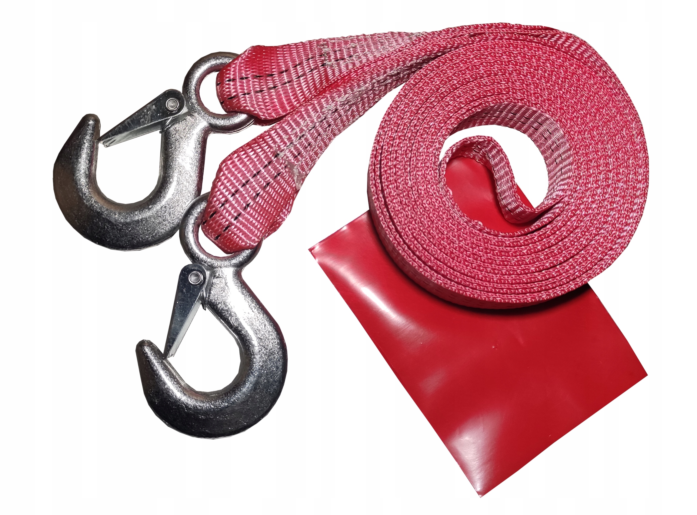 

Polska linka lina holownicza 3000kg 3 tony pas 4m