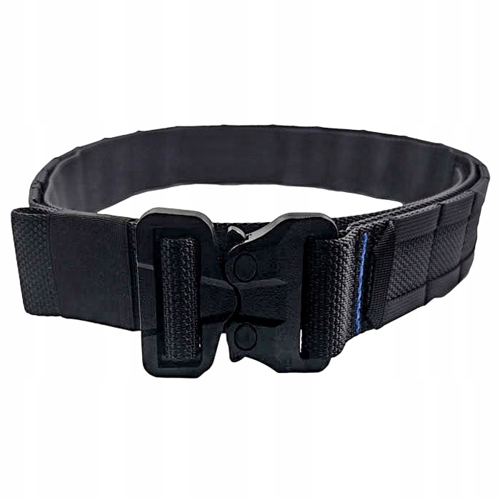 Pas taktyczny wojskowy dwuczęściowy Holdtheline Patrol Black L 90-100 cm