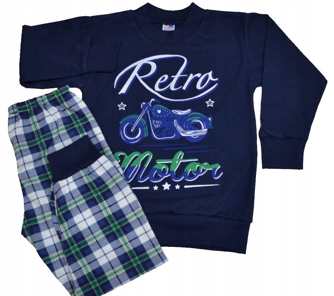 ПИЖАМА ХЛОПОК ГРАНАТА/РЕШЕТКА MOTOR R 122 SUTEX