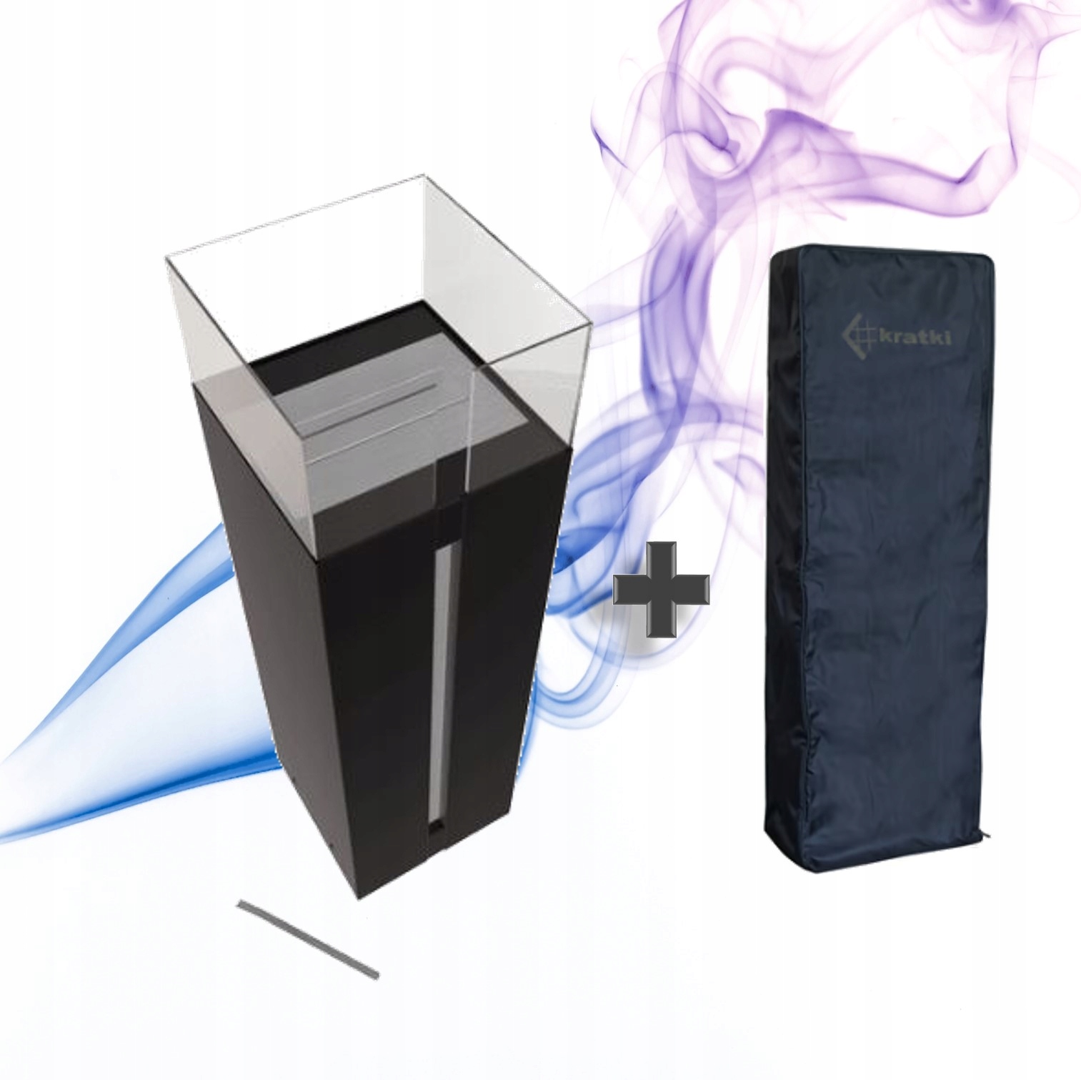 Biokrb ohřívač do zahrady restaurace Romeo černý Set Pouzdro