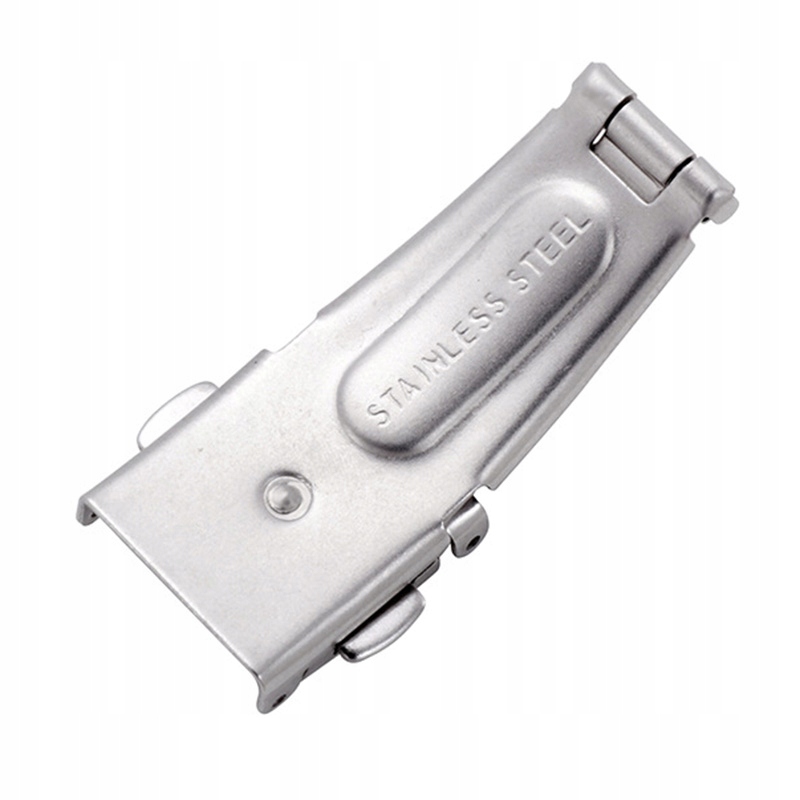 20 MM SREBRNE ZAPIĘCIE MOTYLKOWE DO BRANSOLETY Kolor sprzączki srebrny