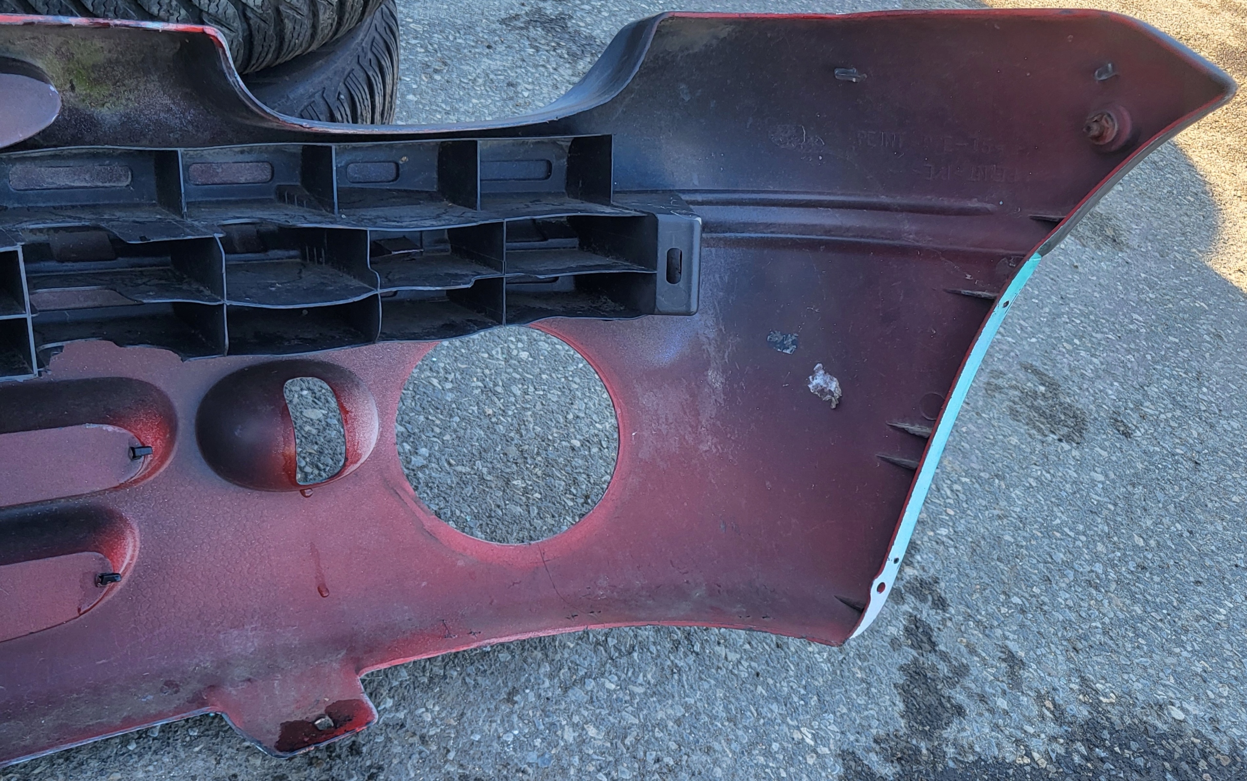 front bumper RENAULT TWINGO and OE green