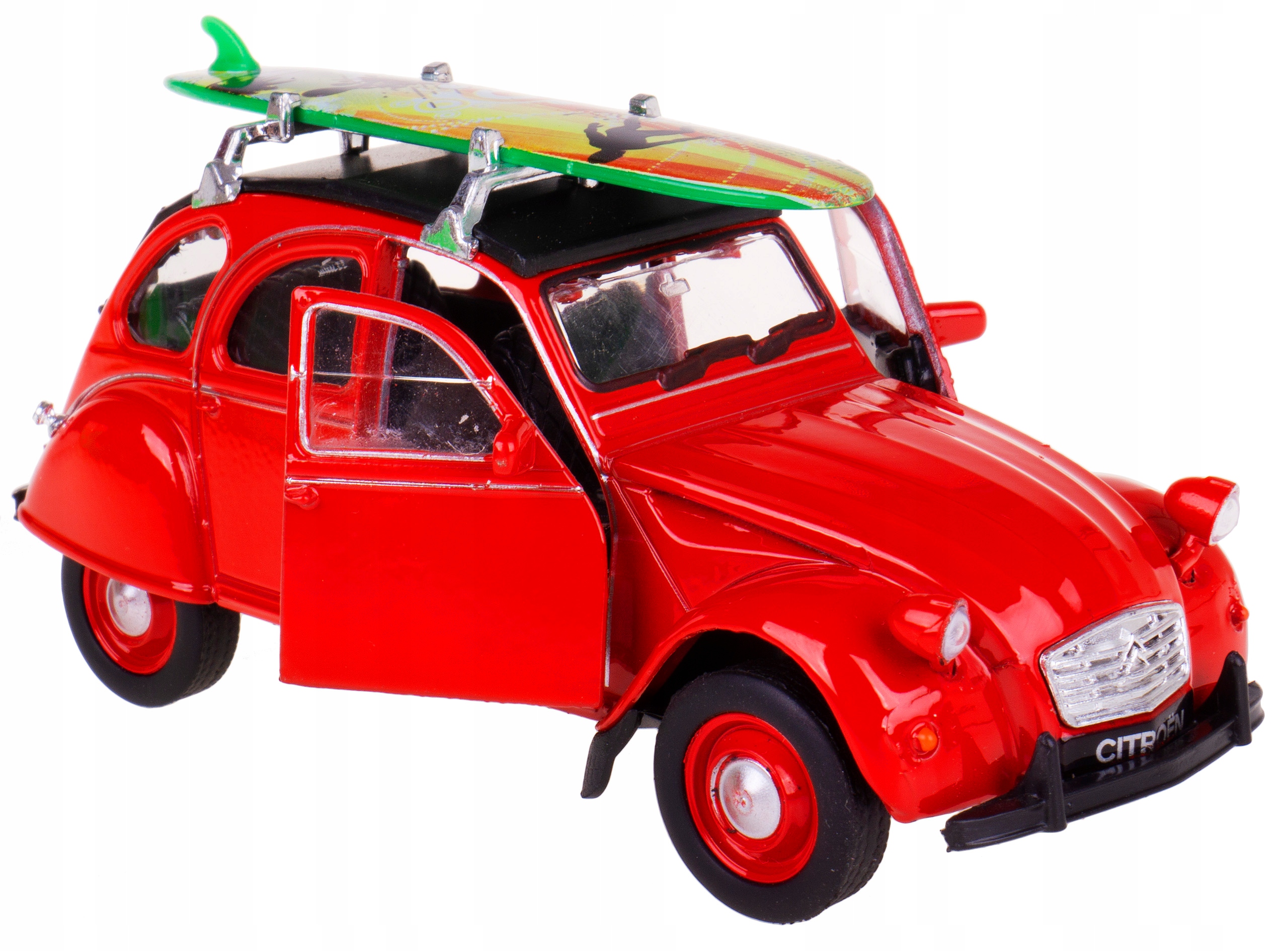 

Citroen 2CV Z Deską Model Metalowy Welly 1:34 Cz