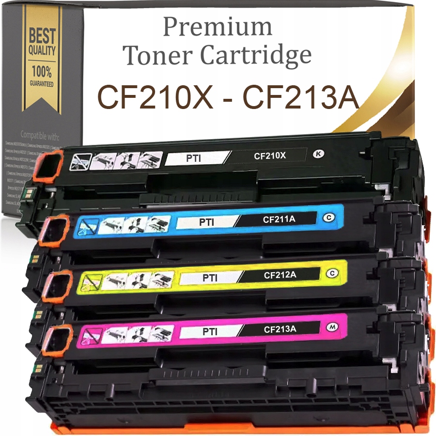4x Toner XL Pro Tiskárnu Hp Laserjet Pro M251n M251nw M276n M276nw CF210X
