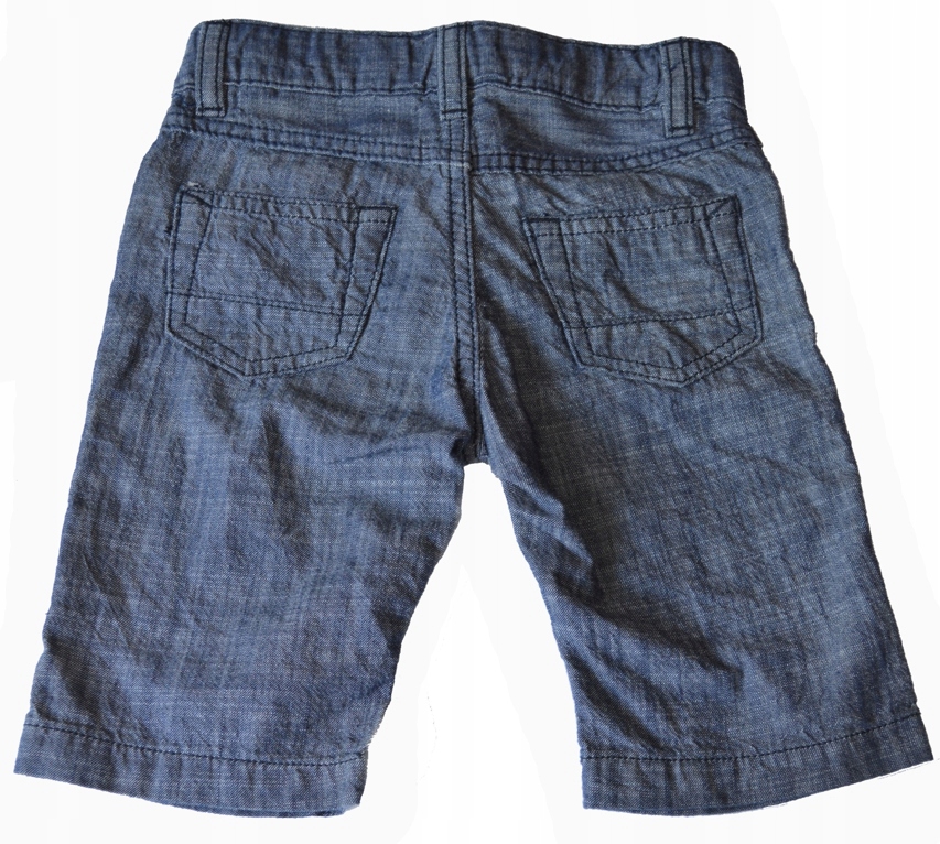 HIT SZORTY SPODENKI BAWEŁNA H&M NIEBIESKI 92 Marka H&M