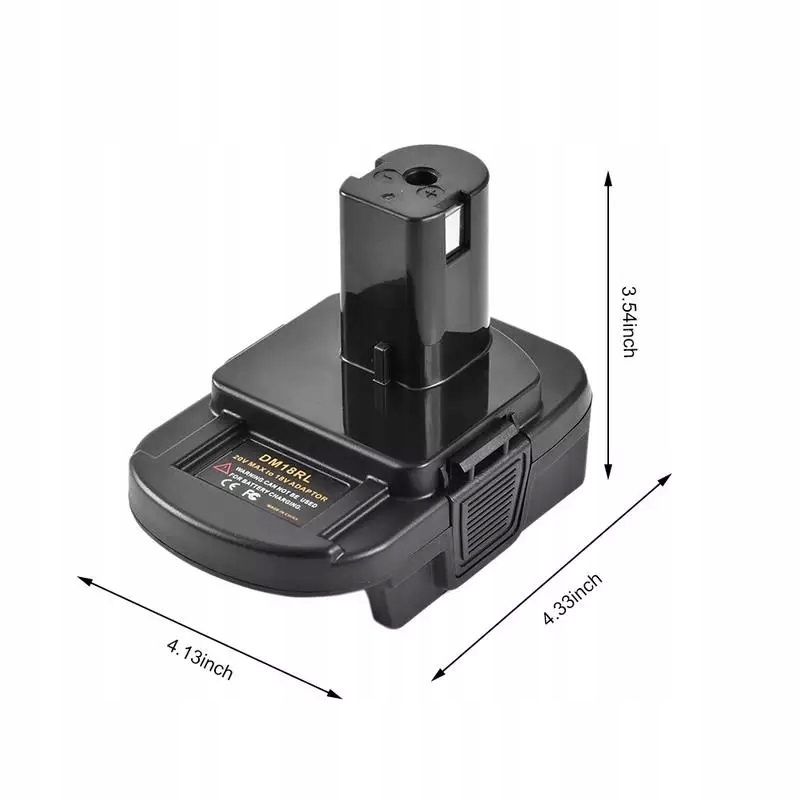 

Adapter przejściówka Ryobi, Milwaukee Dewalt