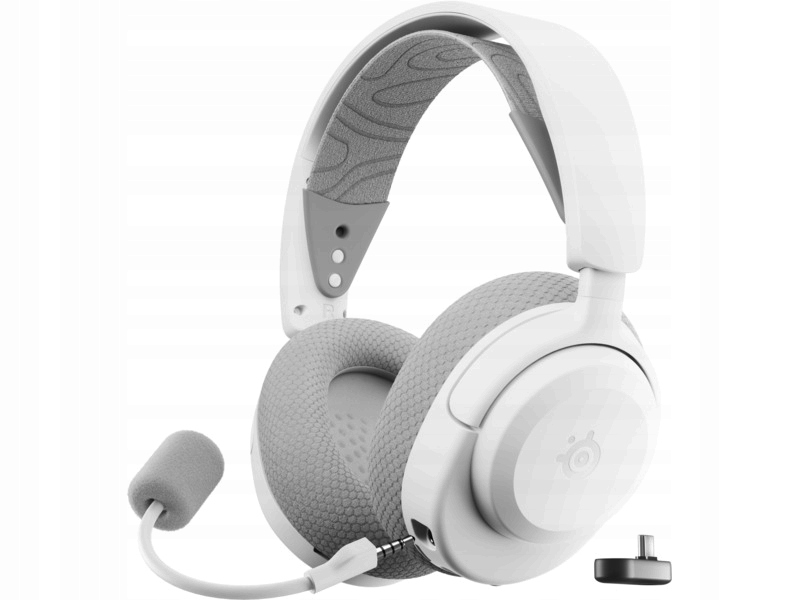 SteelSeries Arctis Nova 3 Wireless Nauszne Biały