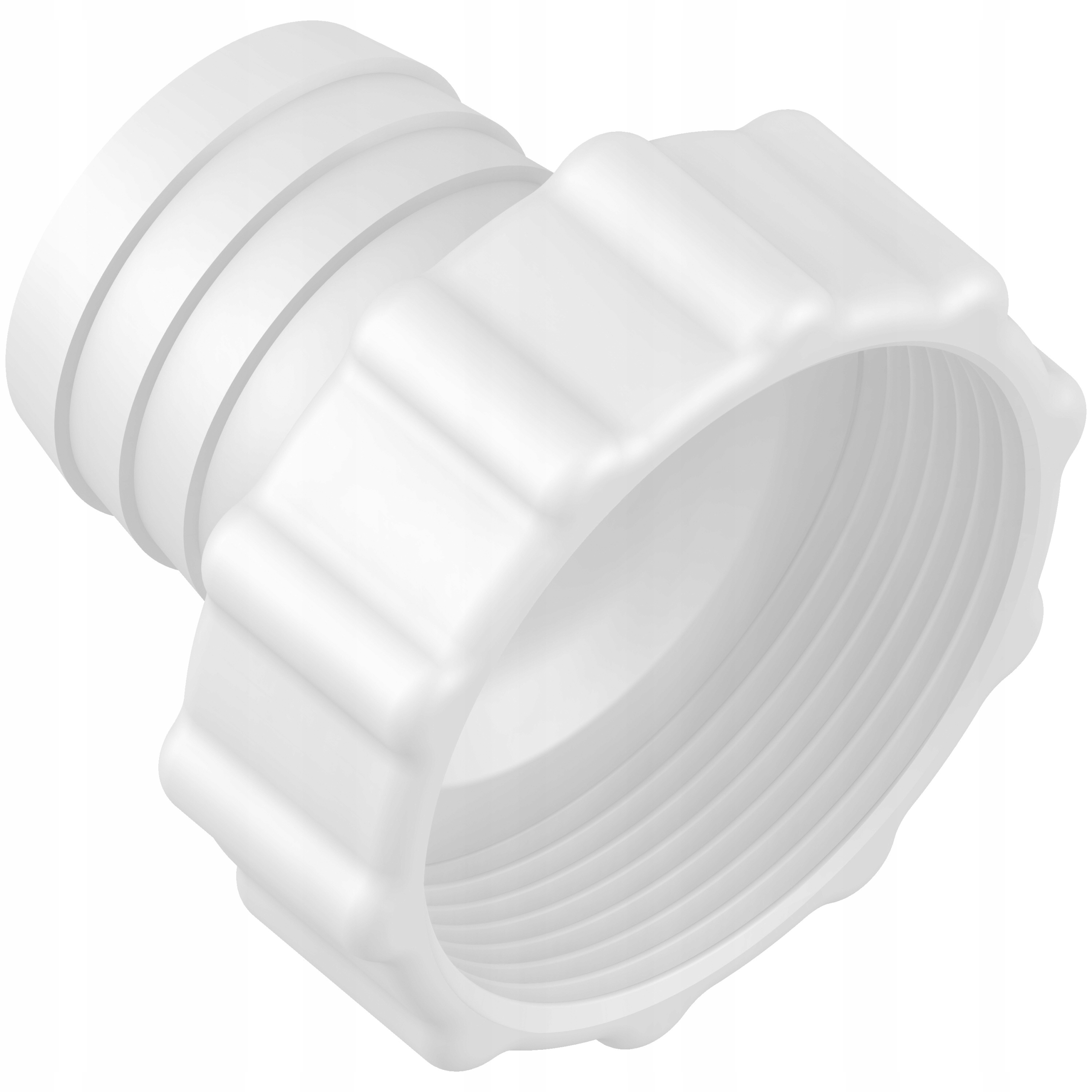 Redukcja Złączka Adapter do Rury Basenowej Bestway 38x38mm z Nakrętką 60mm Średnica 38 mm