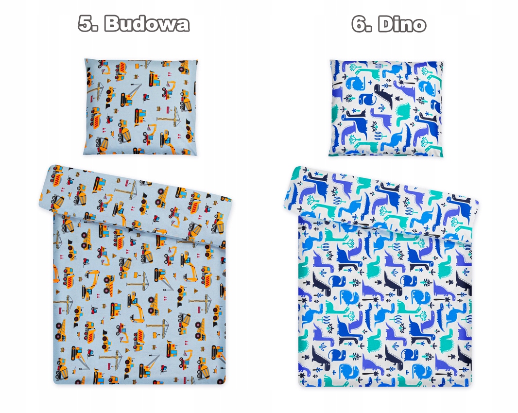 Pościel do łóżka 160x100 60x50 - łóżko 160x80 Bohater / Bajka brak