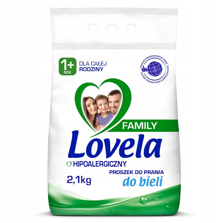 

Lovela Family Proszek do prania 2,1 kg biel