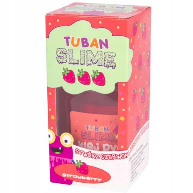 

Zestaw Slime truskawka Glutek czerwony