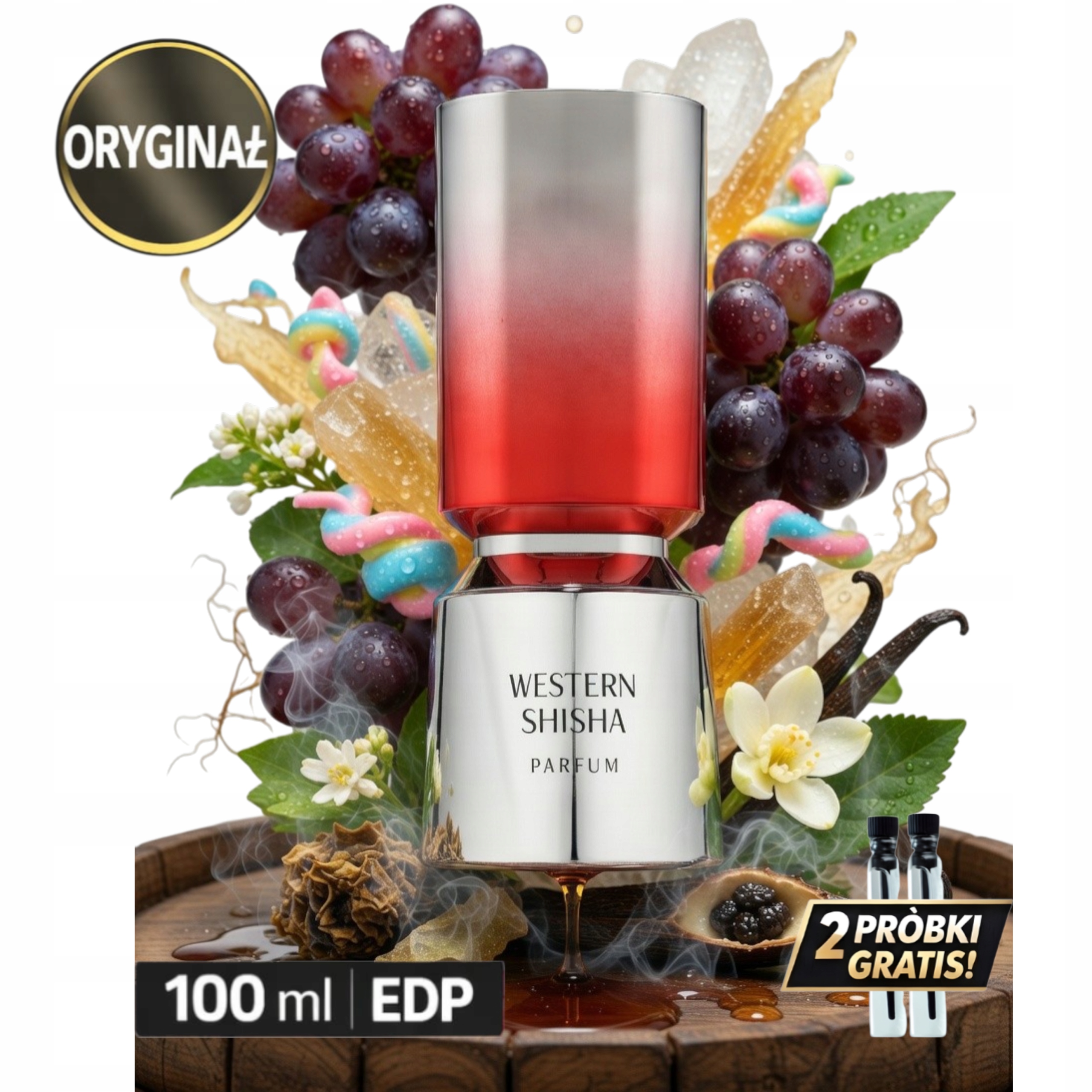 Parfém French Avenue Western Shisha 100 ml 2 vzorky Dárek