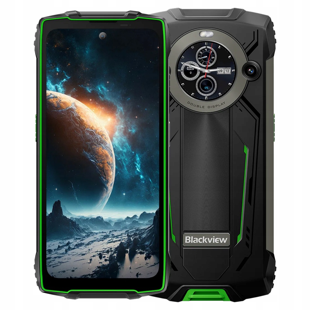 Blackview BV8200, 12+24/256GB, 8800mAh, zelená
