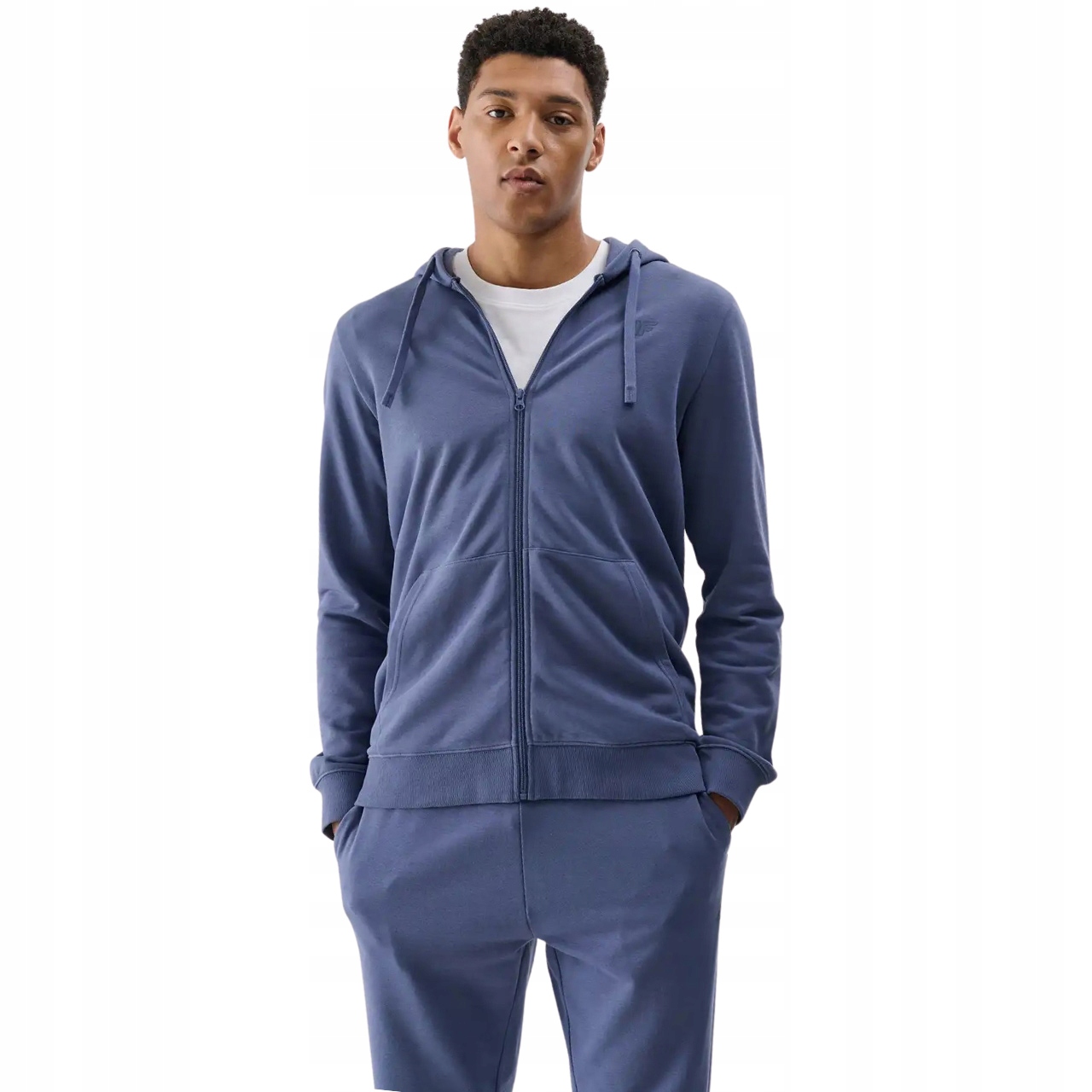 Pánská mikina 4F M1768 denim 4FWMM00TSWSM1768 32S vel. S