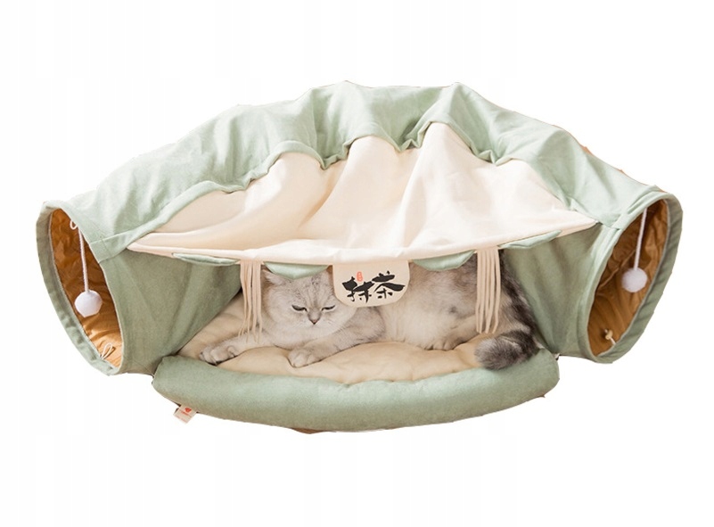 Skládací Dětské Hřiště Pro Kočky tunel, Pelíšek Ps