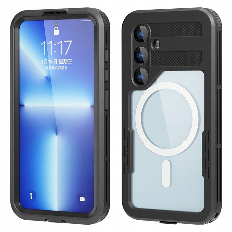 Pouzdro pro Galaxy S24 Voděodolné IP68 Pancerne 360 Magsafe vodotěsné