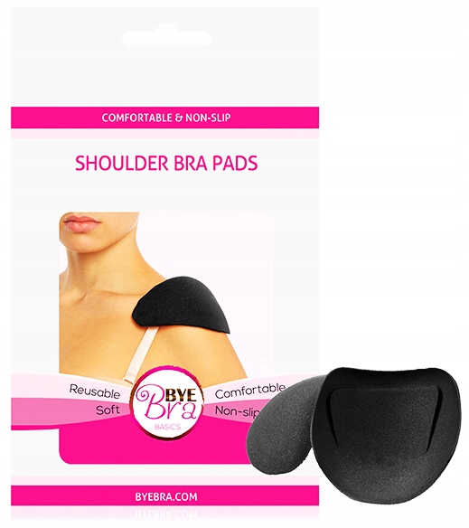 

Bye Bra Shoulder Bra Pads - Czarne - Poduszki Na B