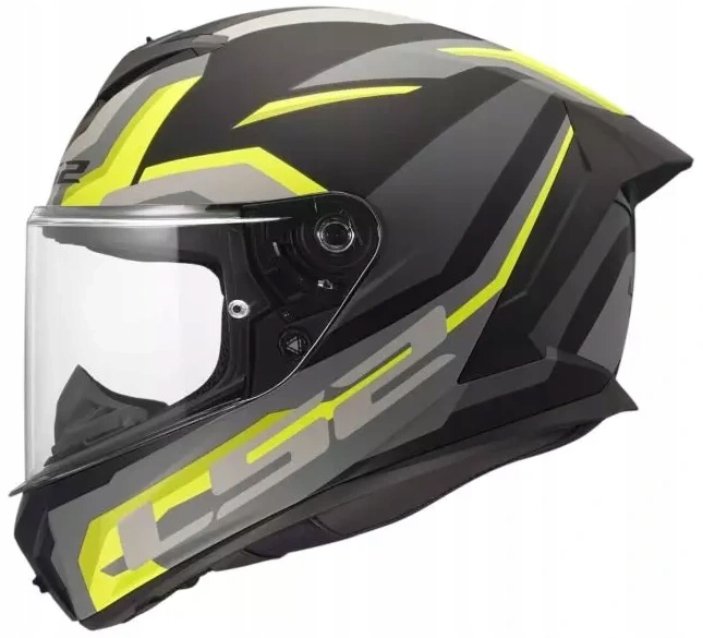 LS2 FF820 Rapid III Hyper Black H-v Yel. Integrálna Motocyklová Prilba Xs