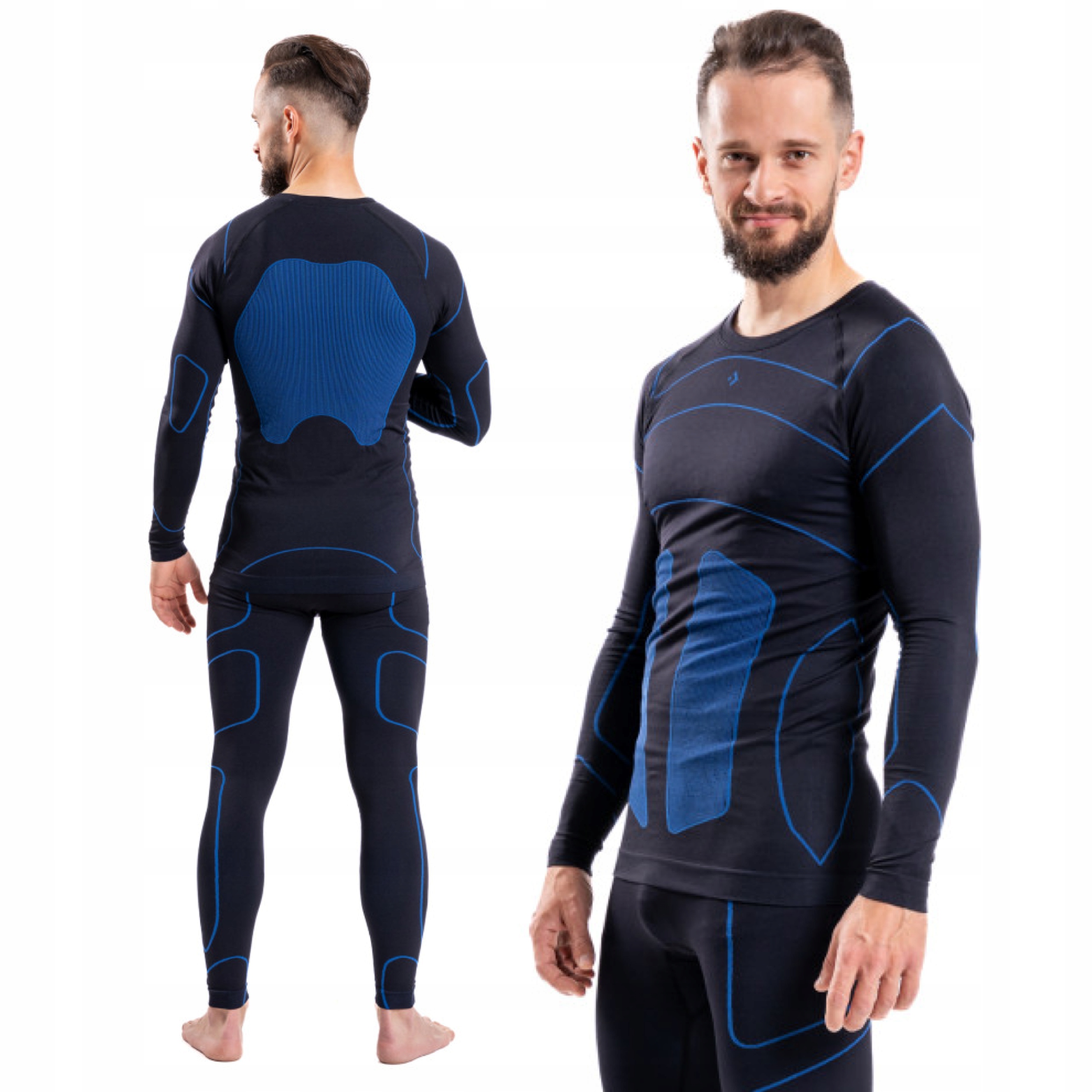 Termoaktivní spodní prádlo pro muže Komplet Teplé oblečení na zimu Thermo Moraj XXL