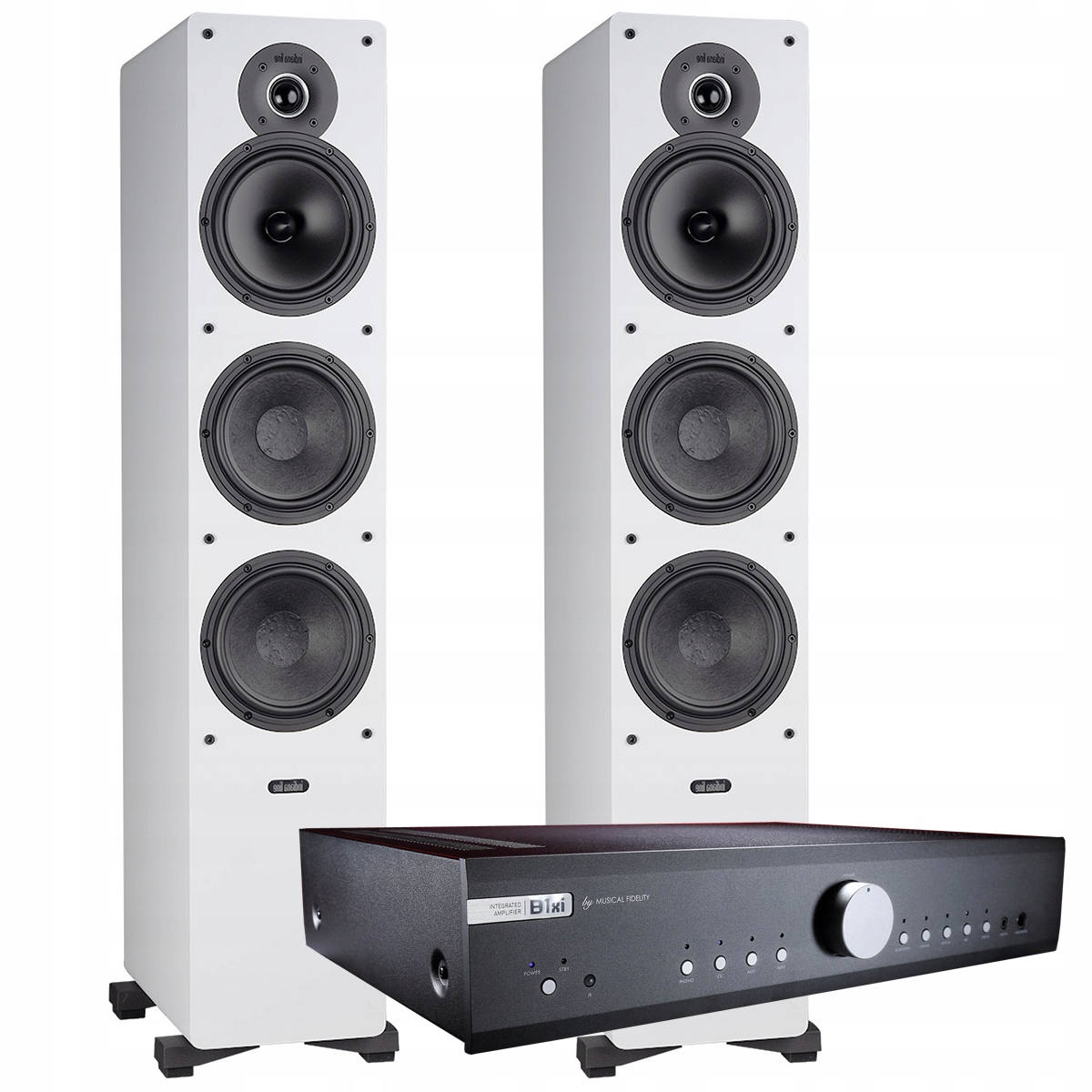 Indiana Line Tesi 661 Musical Fidelity B1xi Stereo 2x 100W Klasa A/b Eisa