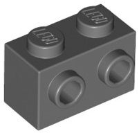 

Lego Klocek 1x2 Wypustki C. Szary (11211/6230233)