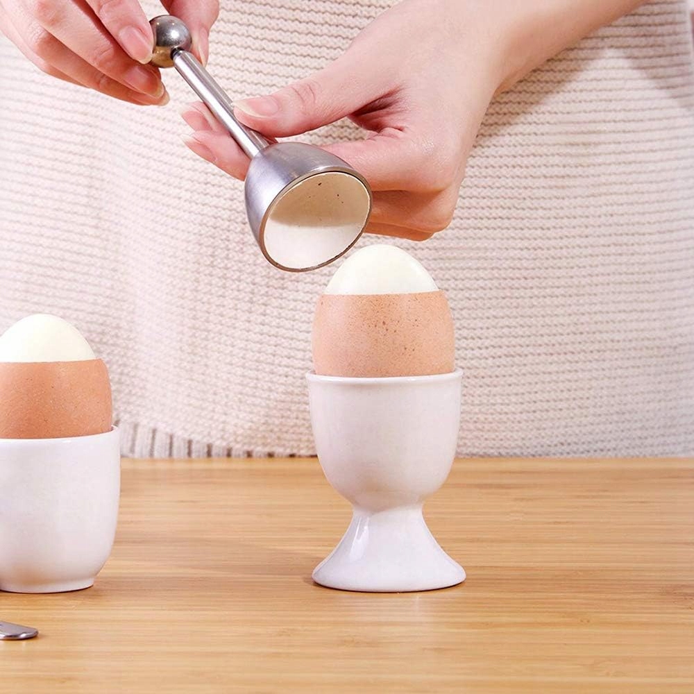 OTWIERACZ DO JAJEK NA TWARDO MIĘKKO NÓŻ DO SKORUPY STAL NIERDZEWNA 12,5cm Marka inna