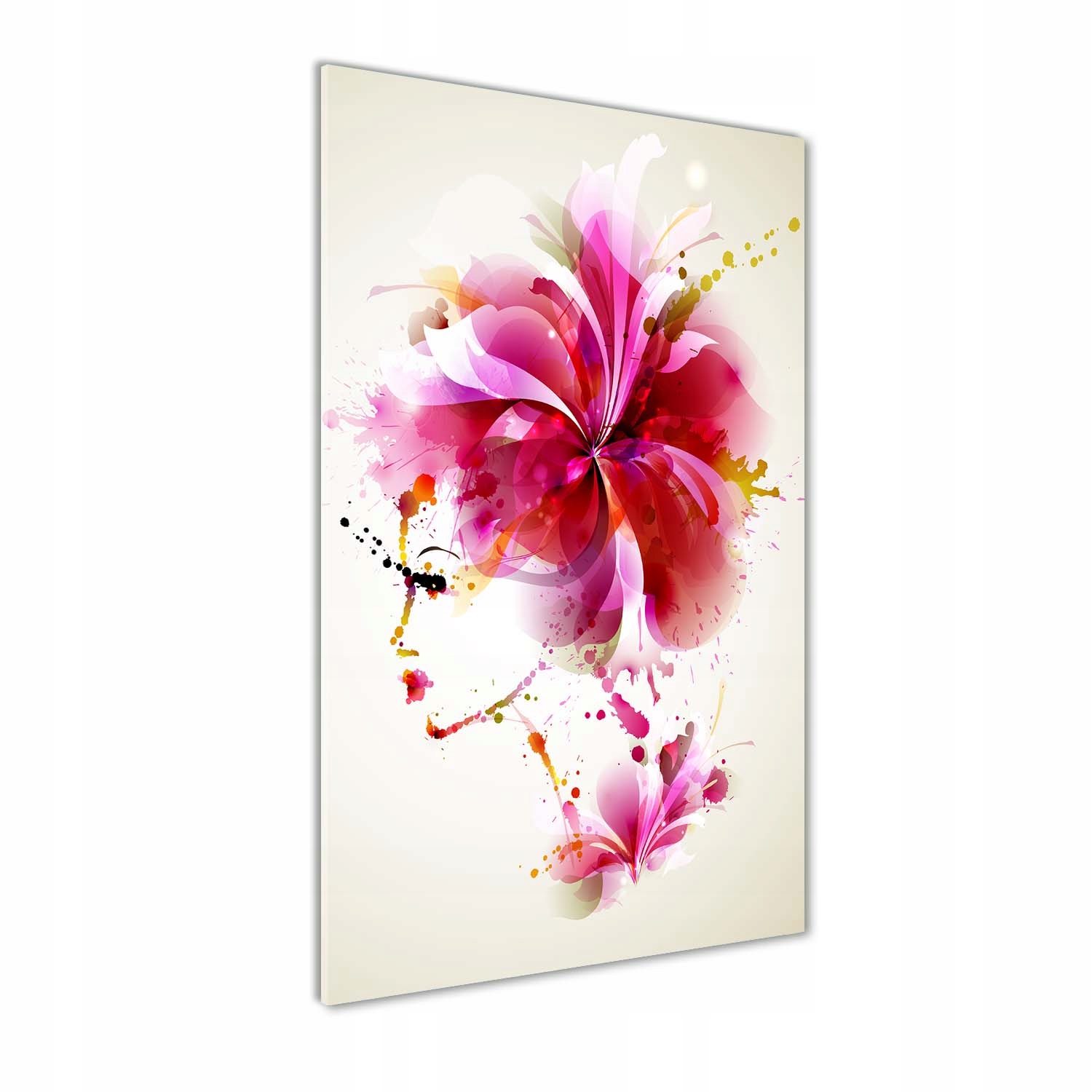 

Foto-obraz na szkle Abstrakcja kobieta 50x100 cm