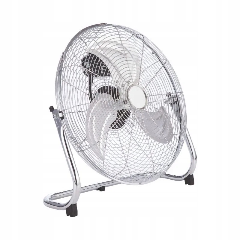 Podlahový cirkulátor Výkonný kovový ventilátor 120 W Ventilátor strieborný 40 Tevo