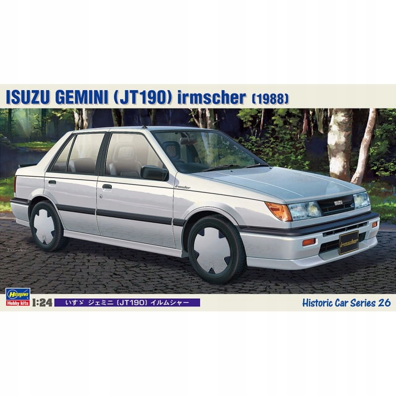 Hasegawa HC26-21126 Isuzu Gemini (JT190) irmscher Car Scale 1/24