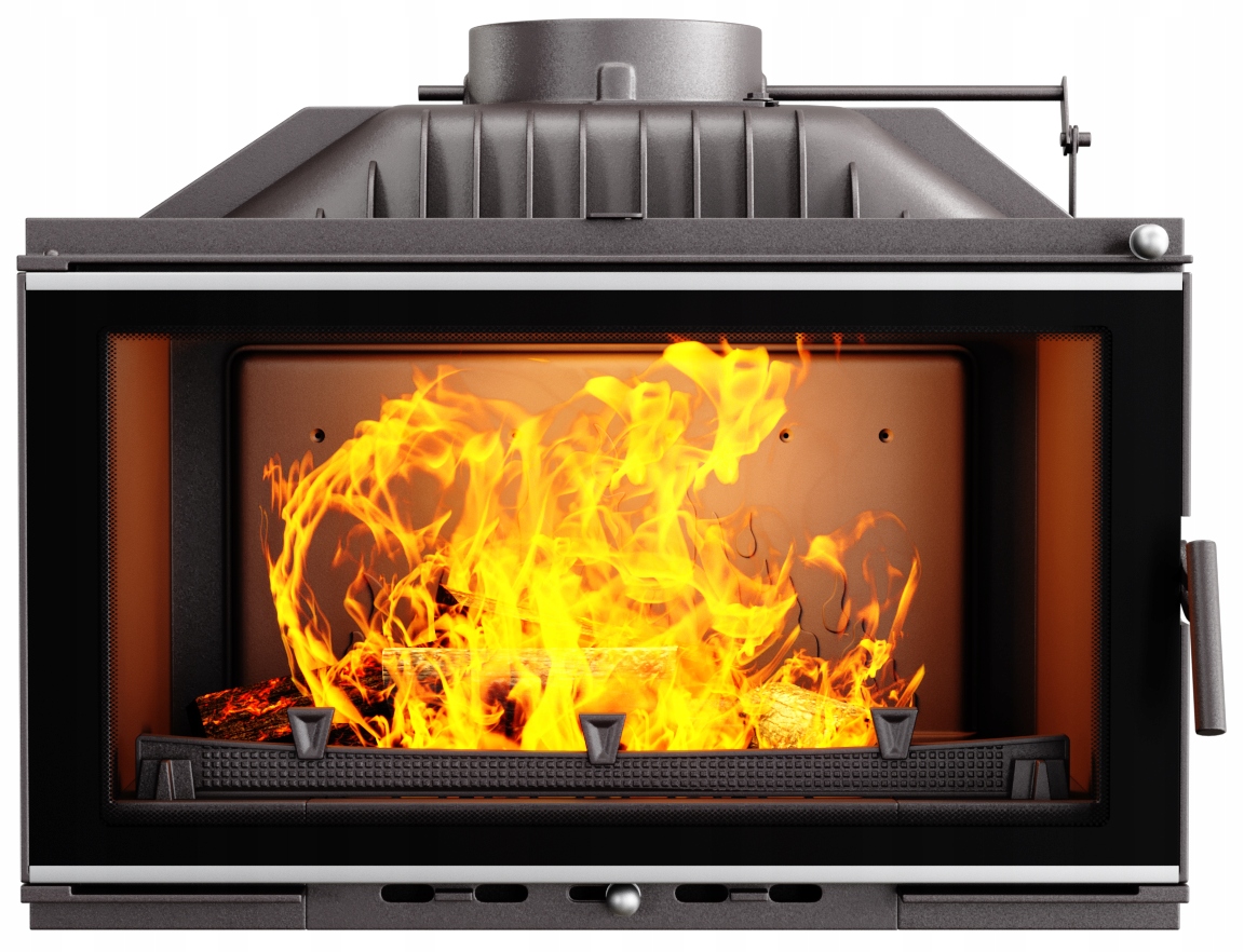 Krbová vložka litinový krb 9,4 kW kamna na vzduchové dřevo W16 fi 180